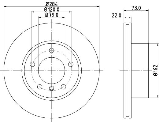 HELLA PAGID Jarrulevy 8DD 355 118-031